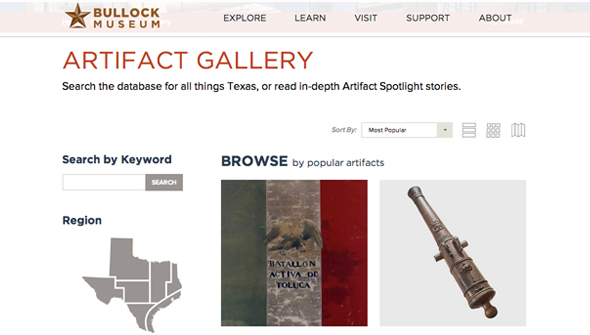 Browse the Artifact Gallery